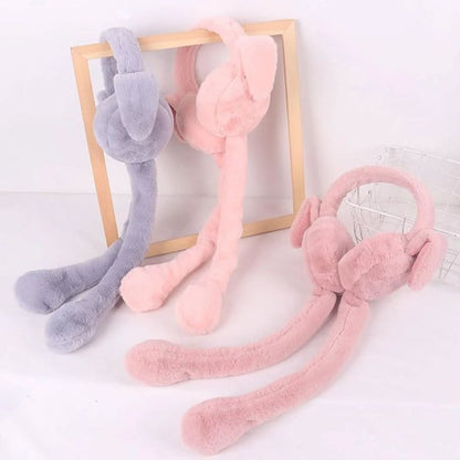 Magical Rabbit Plush Earmuffs