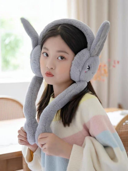 Magical Rabbit Plush Earmuffs